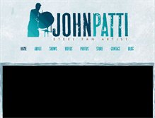 Tablet Screenshot of johnpatti.com